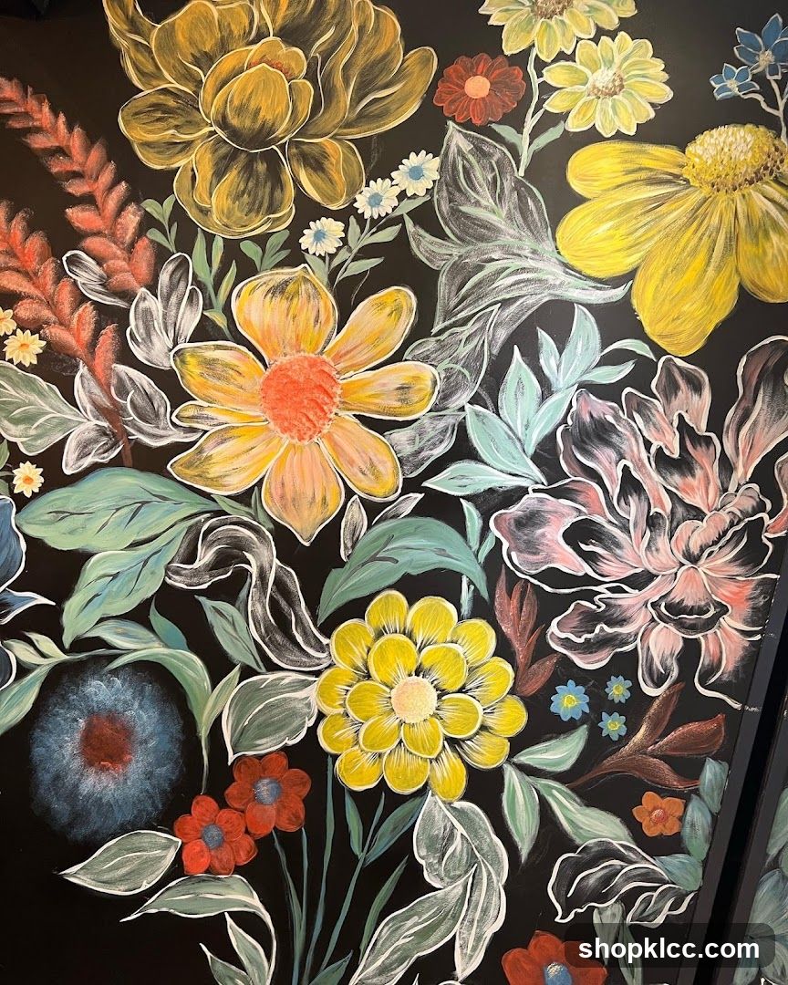 Floral Mural