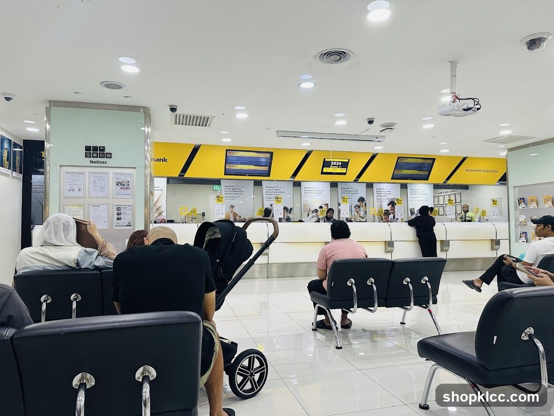 Bank Interior with Waiting Area
