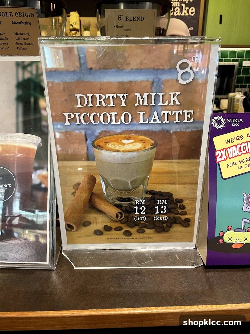 Dirty Milk Piccolo Latte