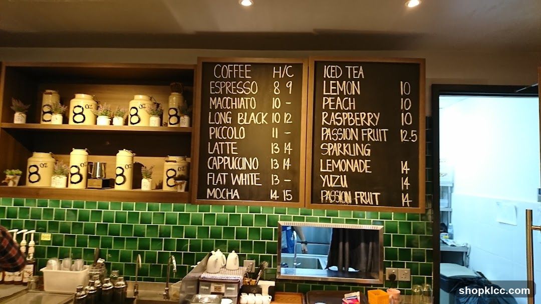 Coffee and Drink Menu