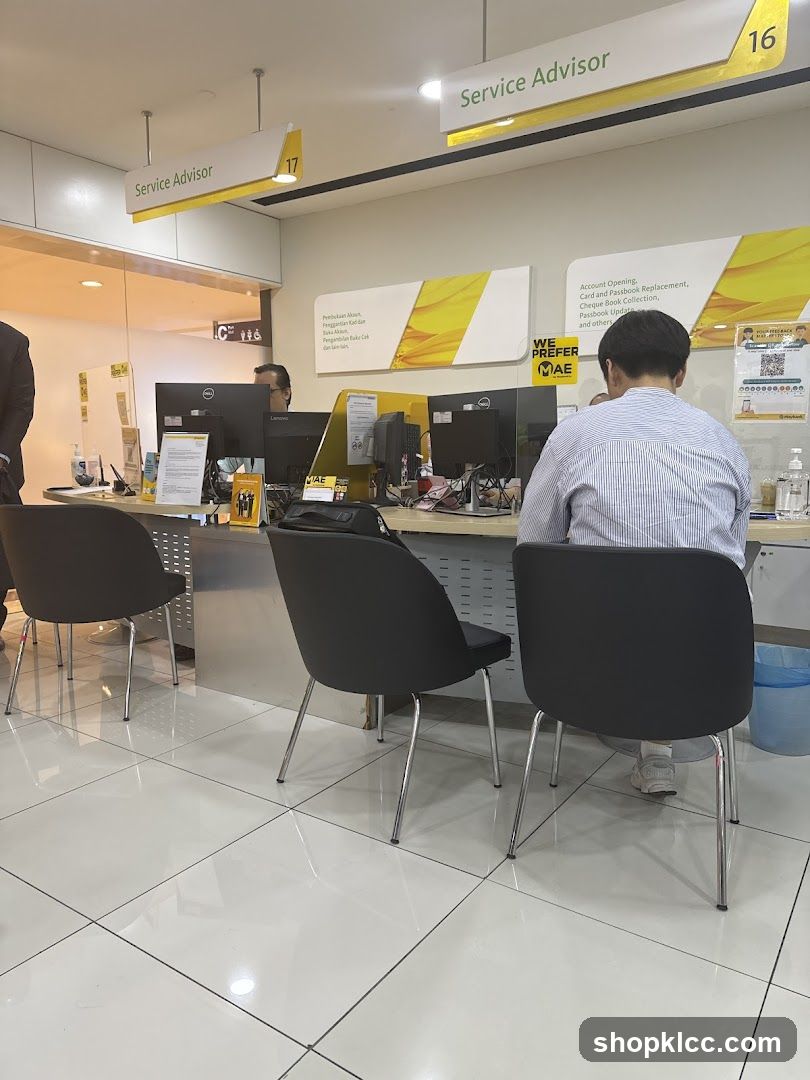 Service Advisor Counter