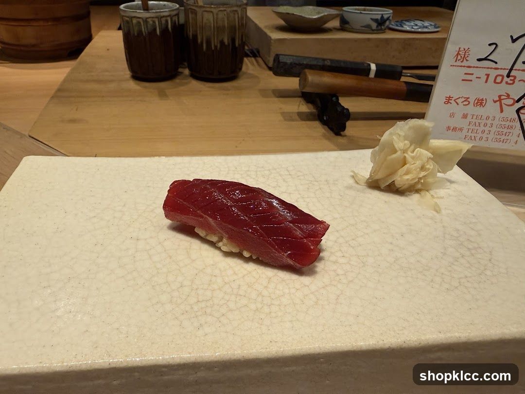 Tuna Nigiri Sushi