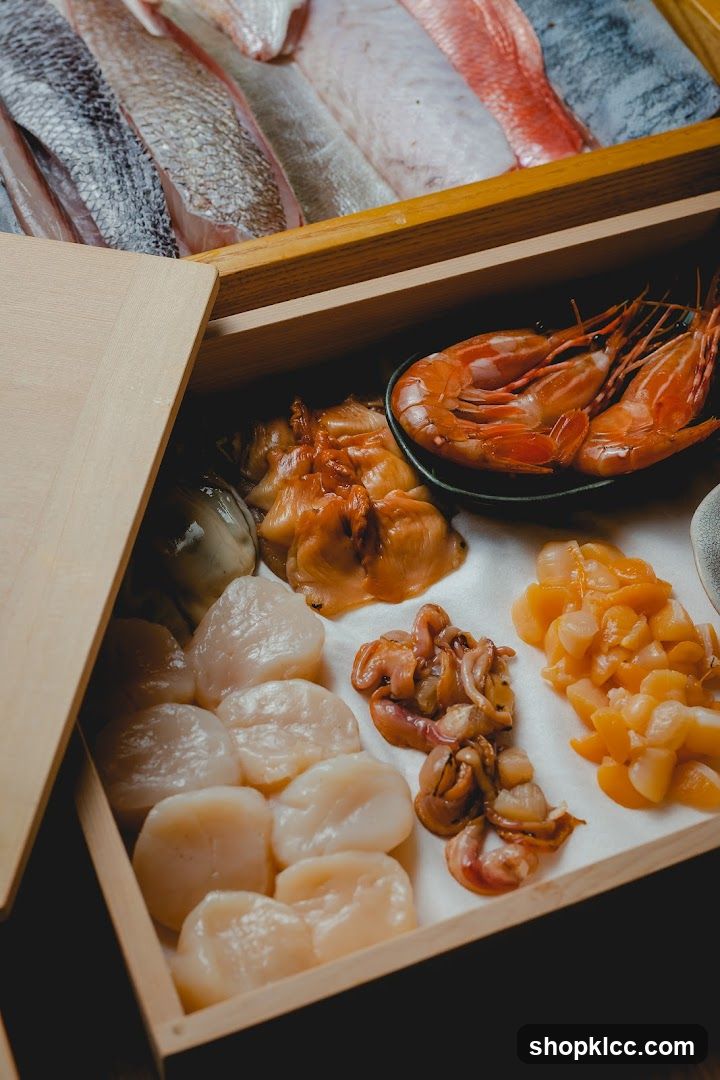 Assortment of Fresh Seafood