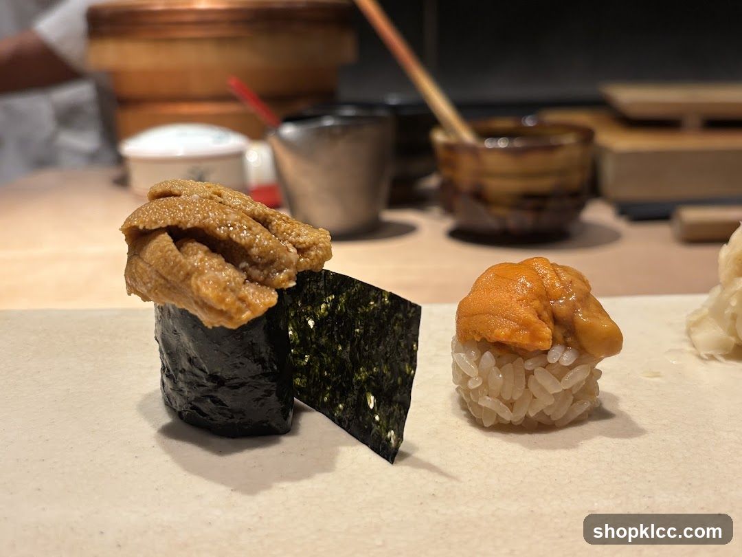 Sea Urchin Sushi