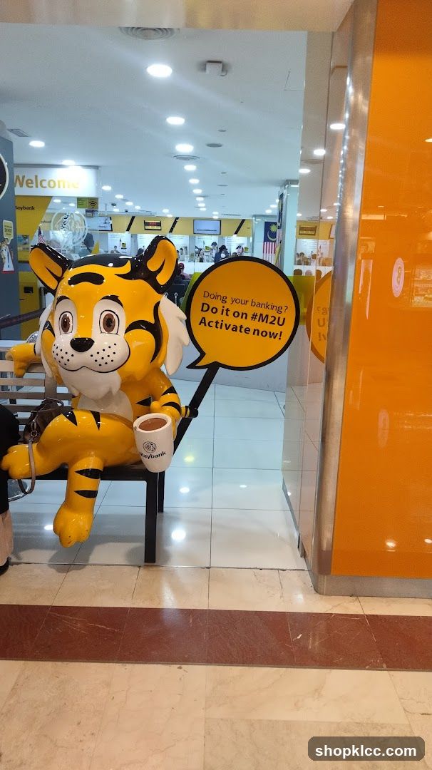 Maybank Tiger Mascot