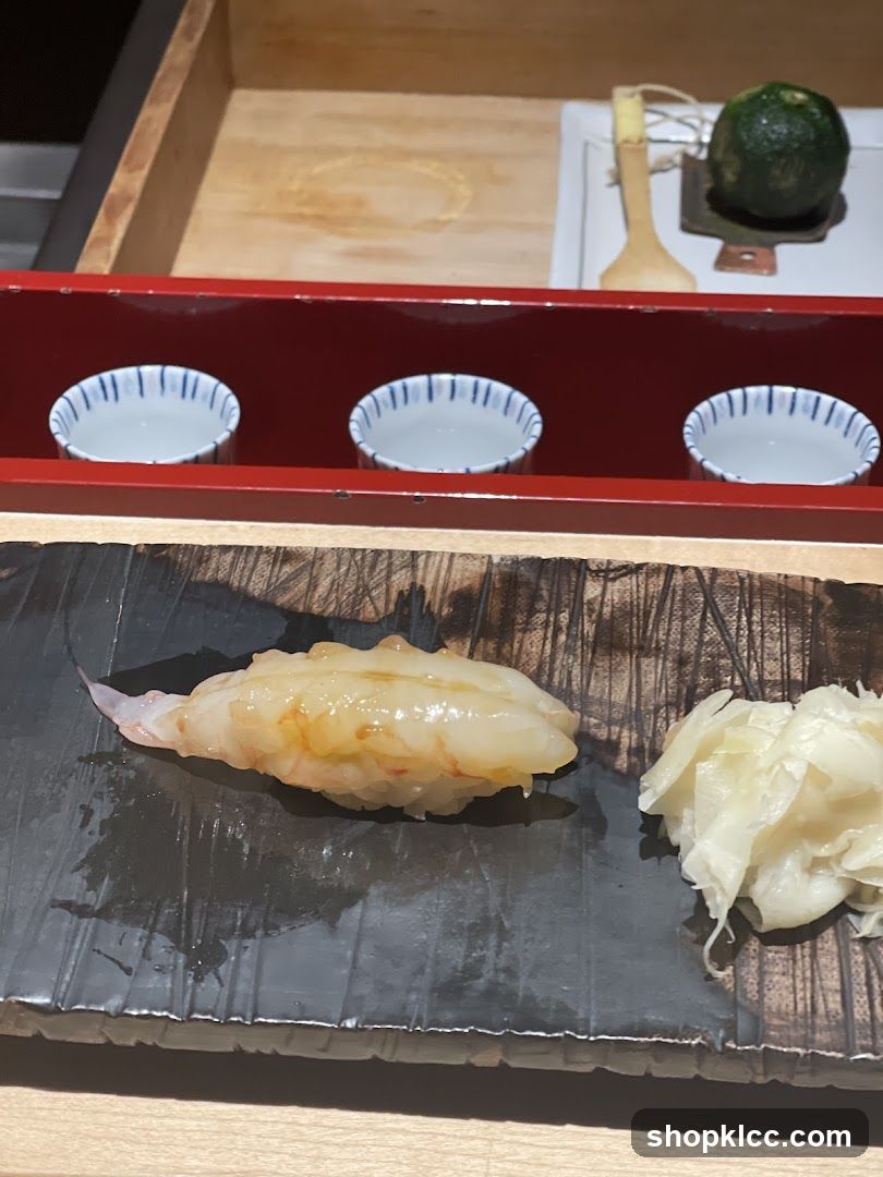 Sushi with Pickled Ginger
