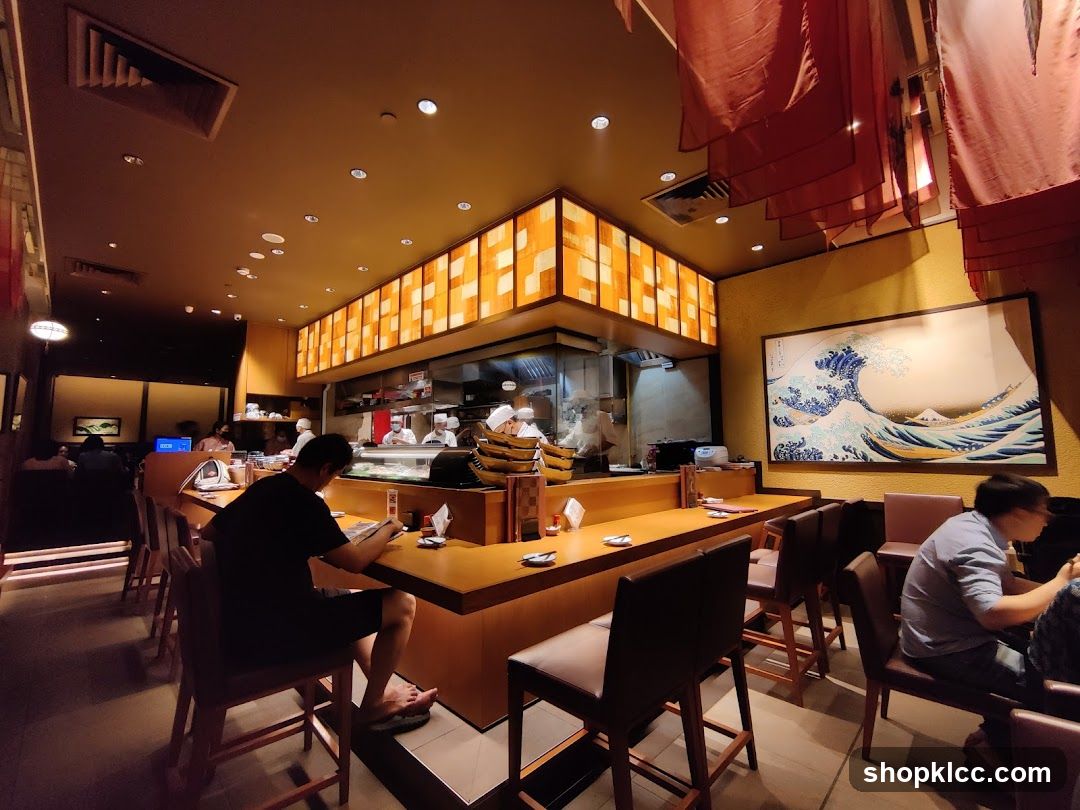 Sushi Restaurant Interior