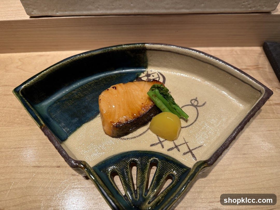 Seared Fish with Garnish