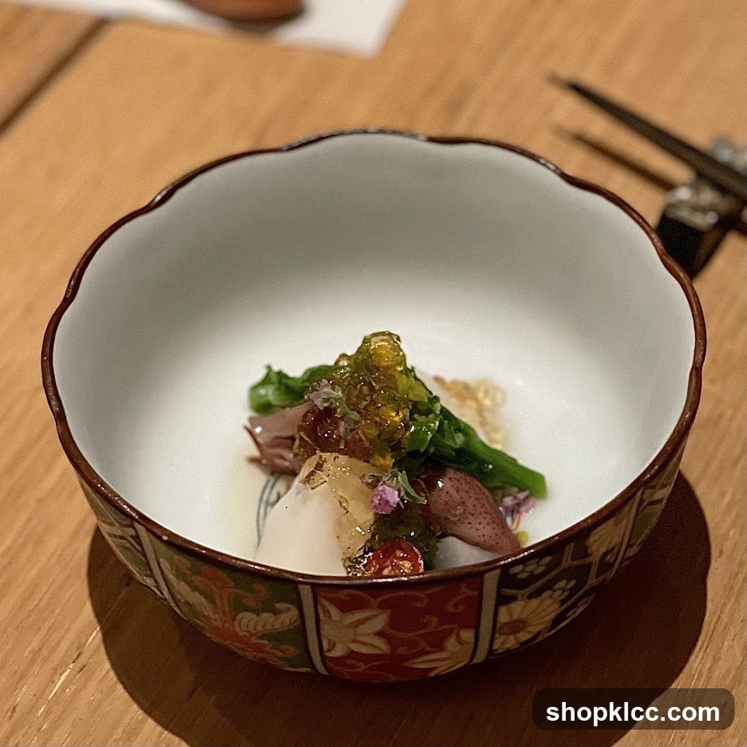 Appetizer in a Decorative Bowl