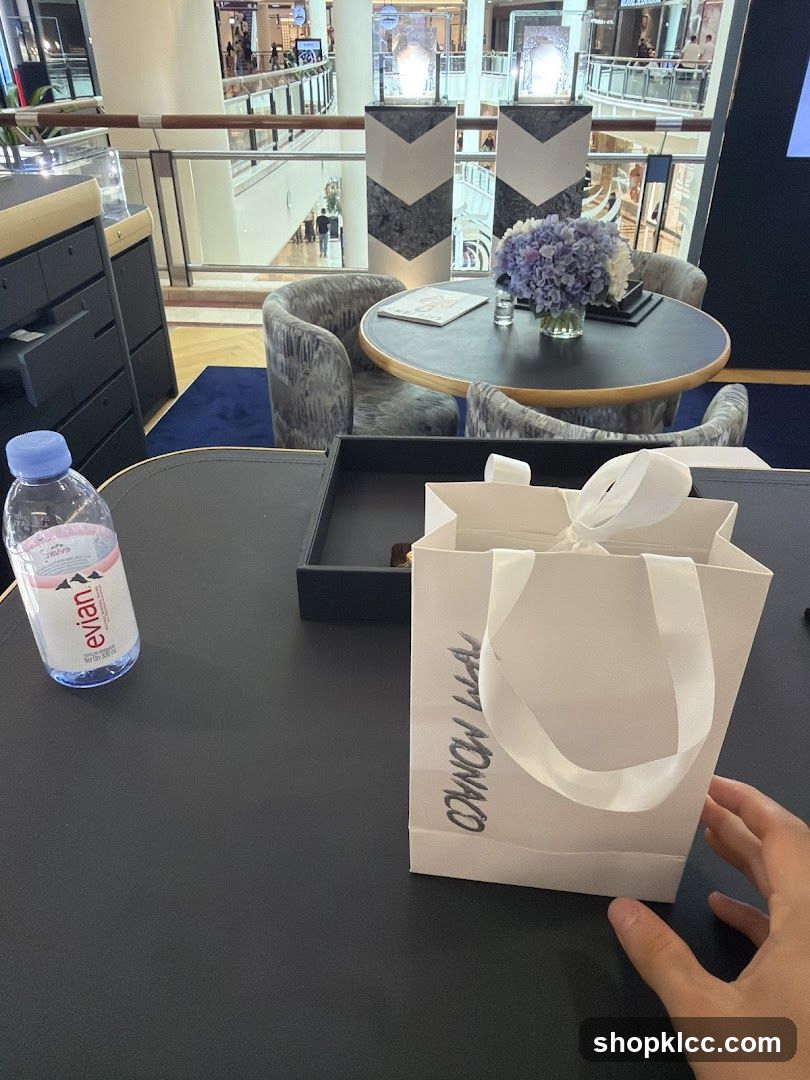 Shopping Bag and Water Bottle