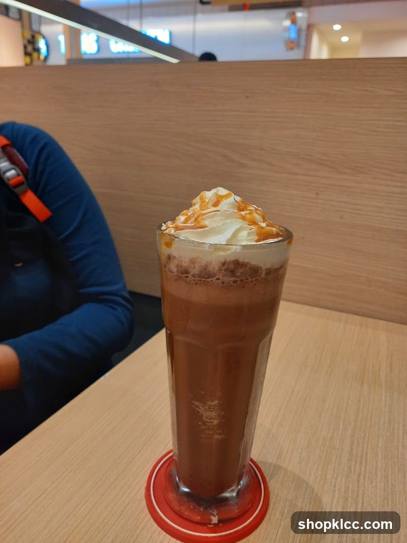 Chocolate Drink with Whipped Cream