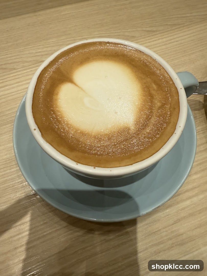 Cappuccino with Heart Latte Art