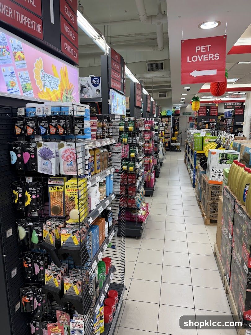 Aisle in a store