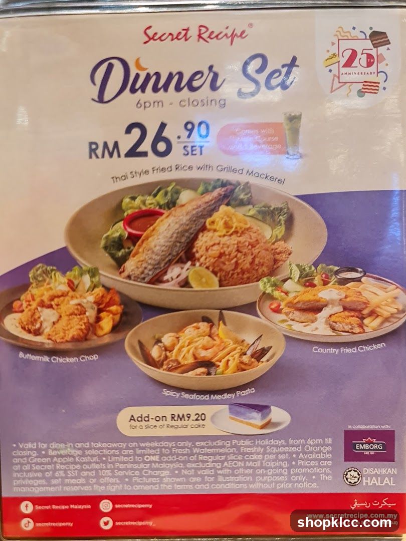 Secret Recipe Dinner Set