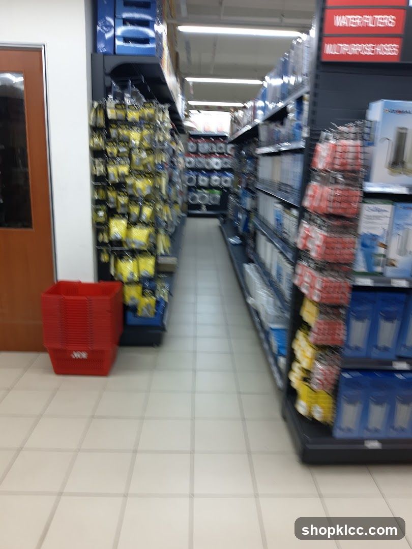 Aisle in a store