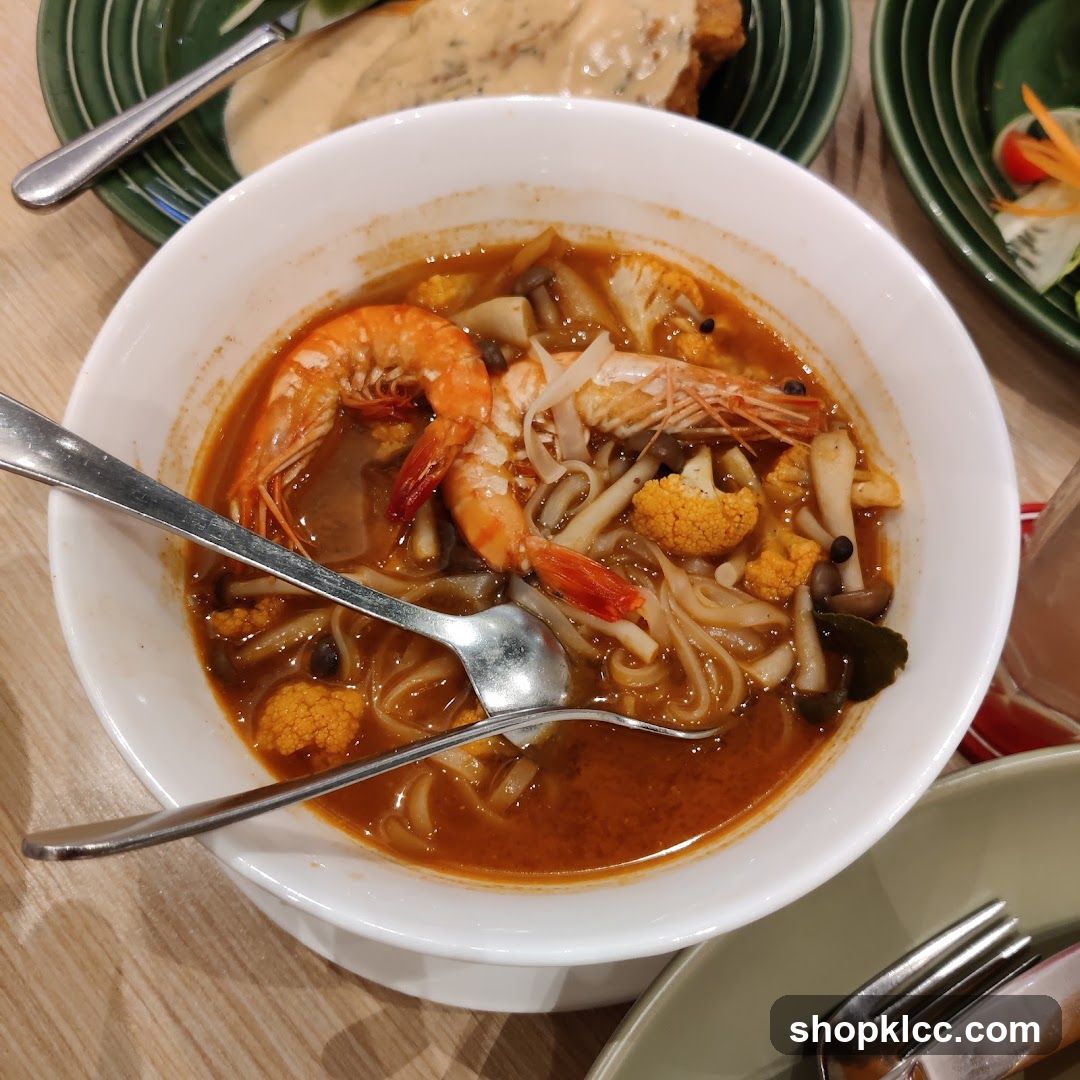Tom Yum Soup with Shrimp