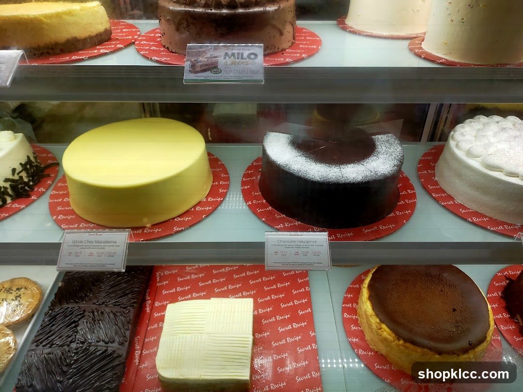 Cakes and Pastries Display