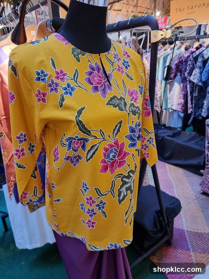 Batik Shirt Display