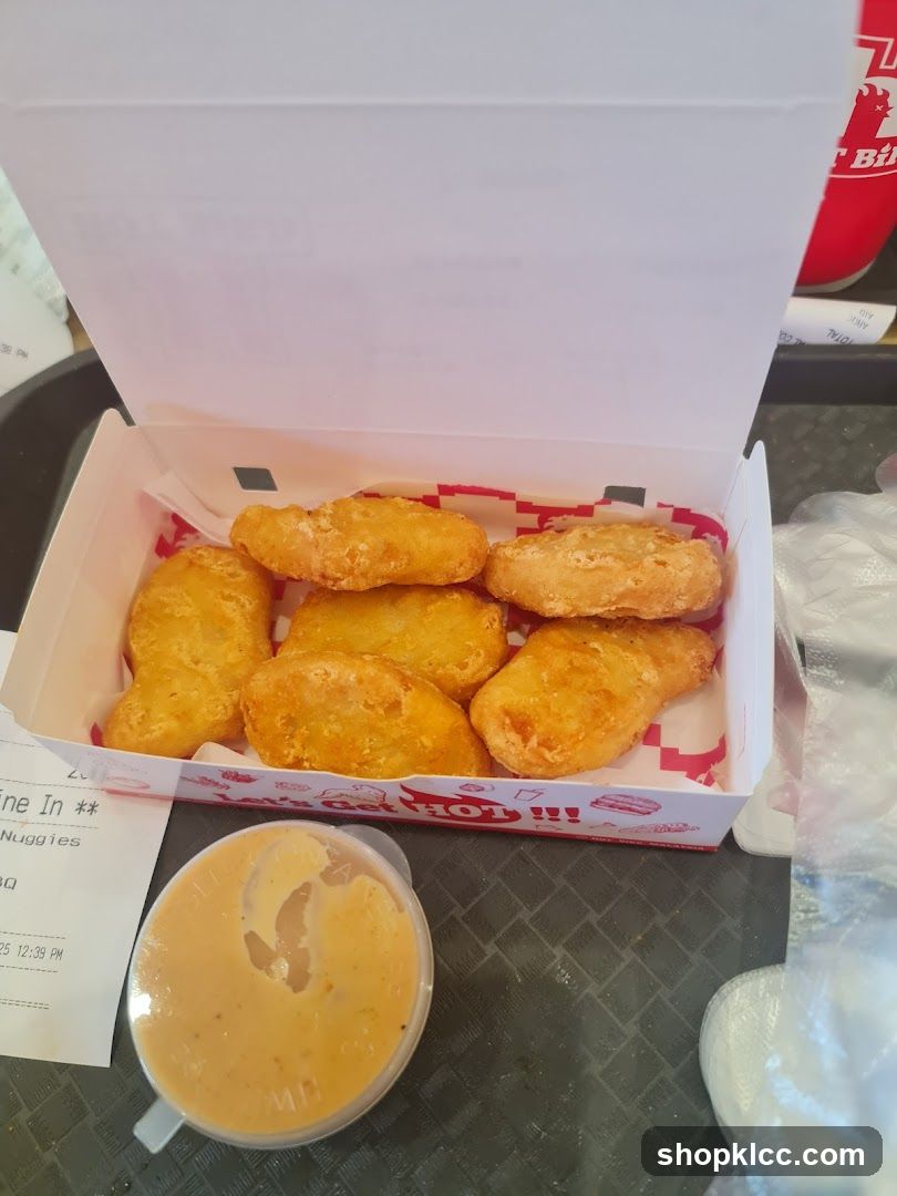 Chicken Nuggets and Dipping Sauce