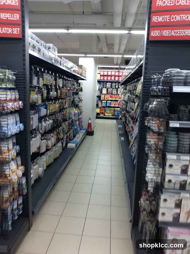 Aisle in a store