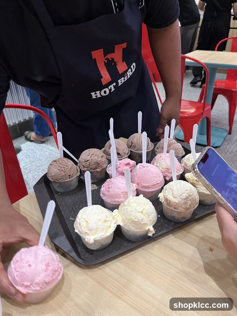 Ice Cream Samples