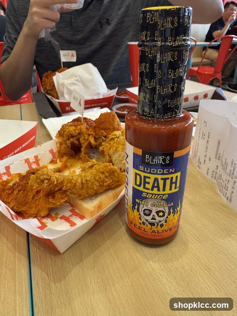 Fried Chicken with Hot Sauce