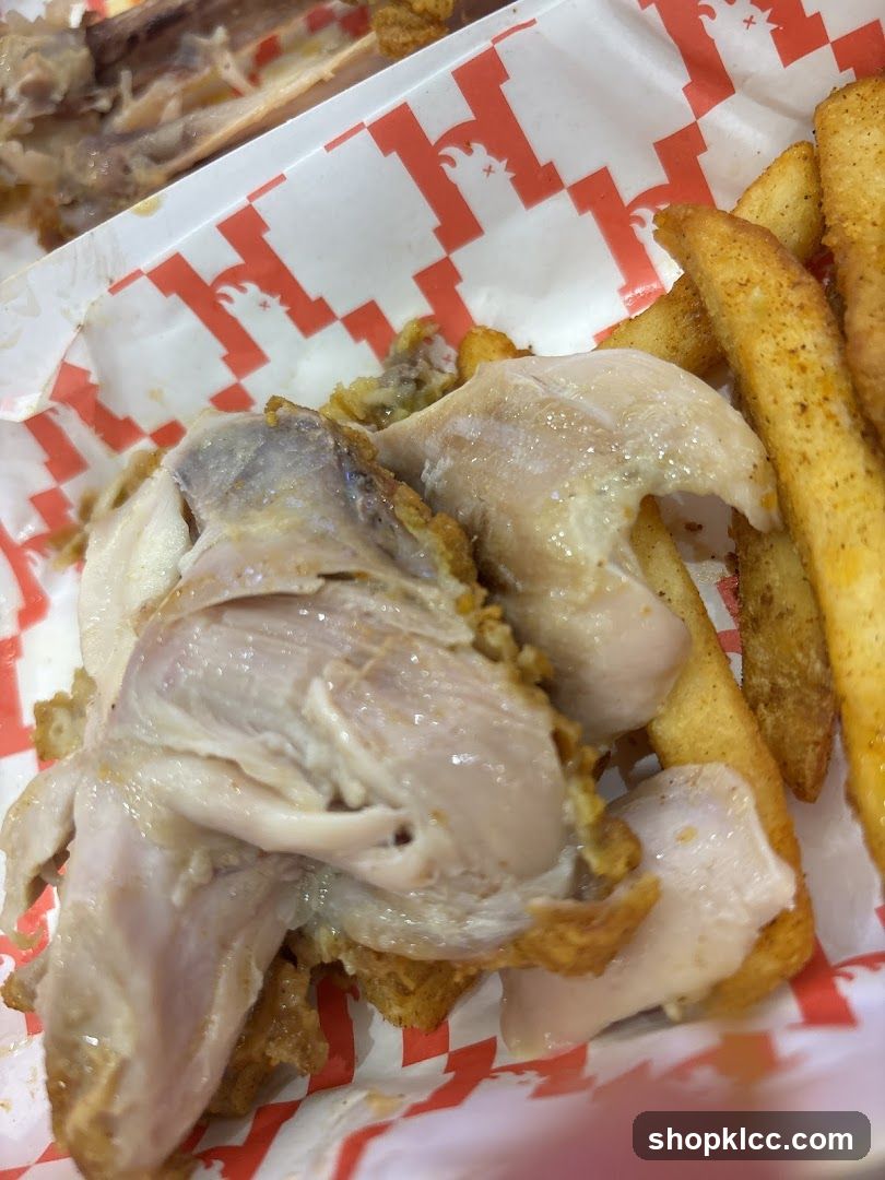 Fried Chicken and Fries