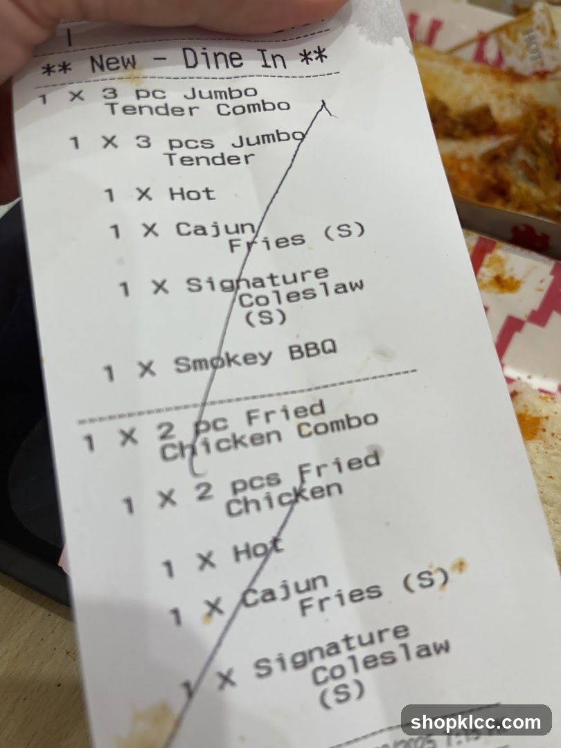 Receipt