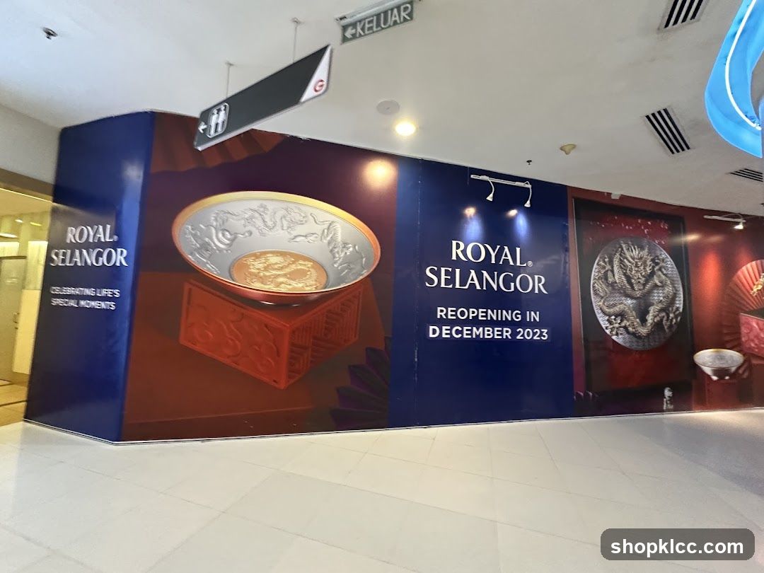Royal Selangor Reopening Advertisement