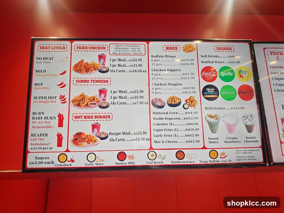 Menu Board
