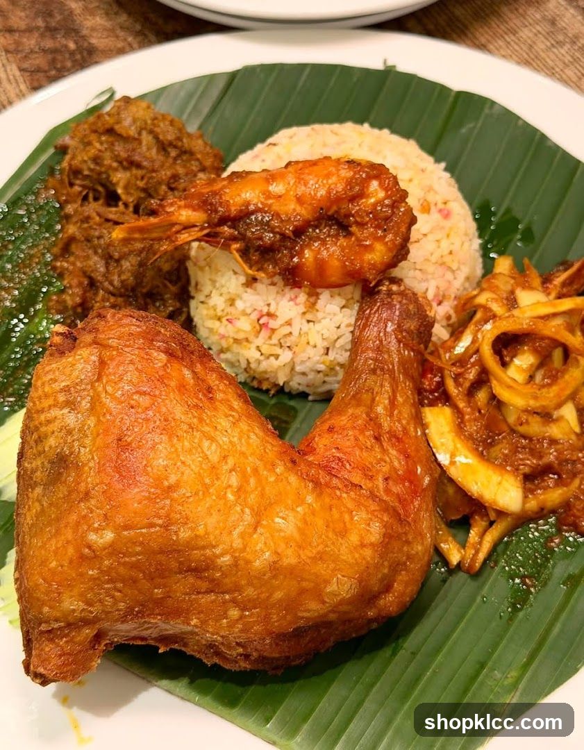 Fried Chicken and Rice Platter