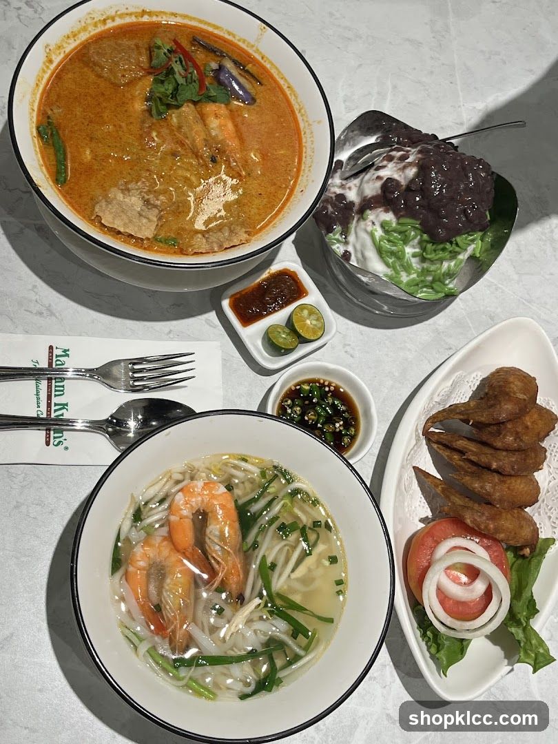 Malaysian Food Spread
