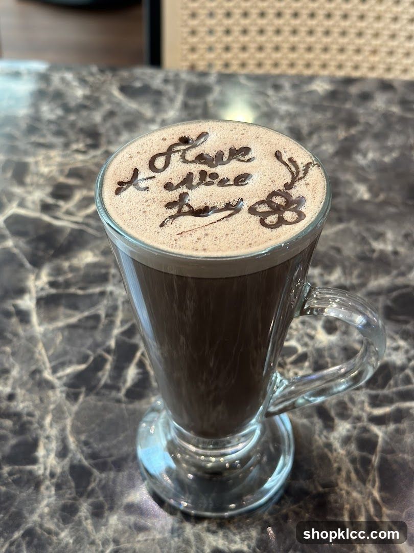 Hot Chocolate with Message