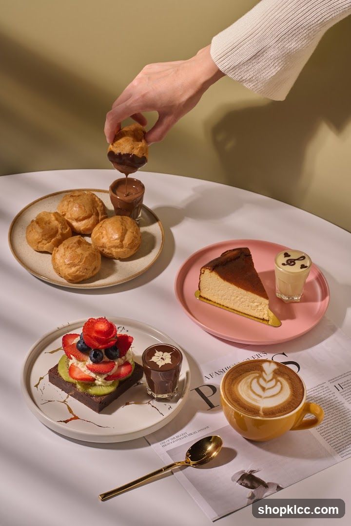 Dessert Platter with Coffee