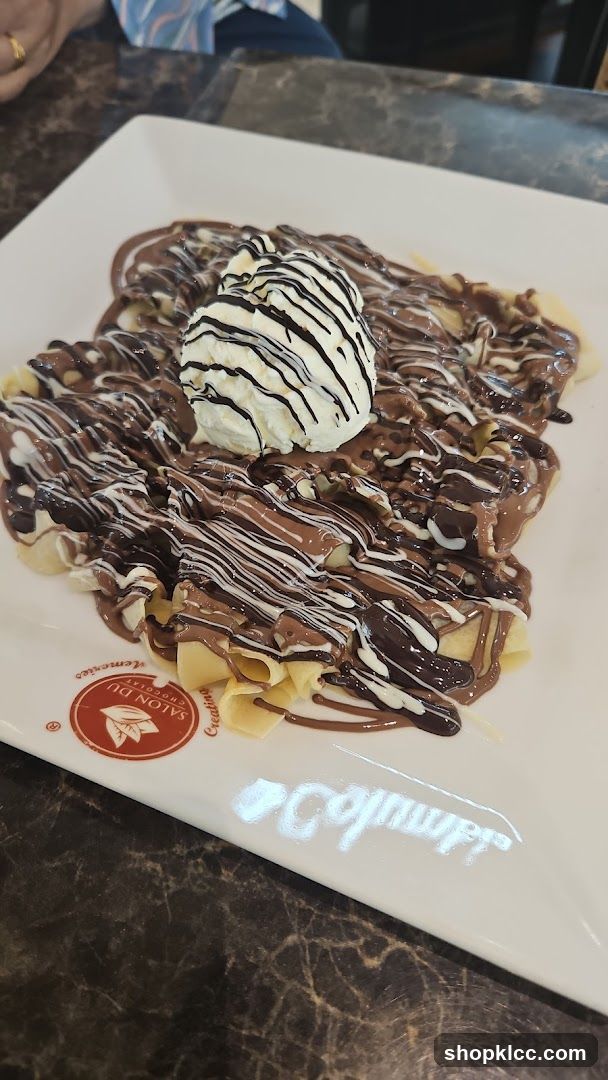 Dessert with Ice Cream
