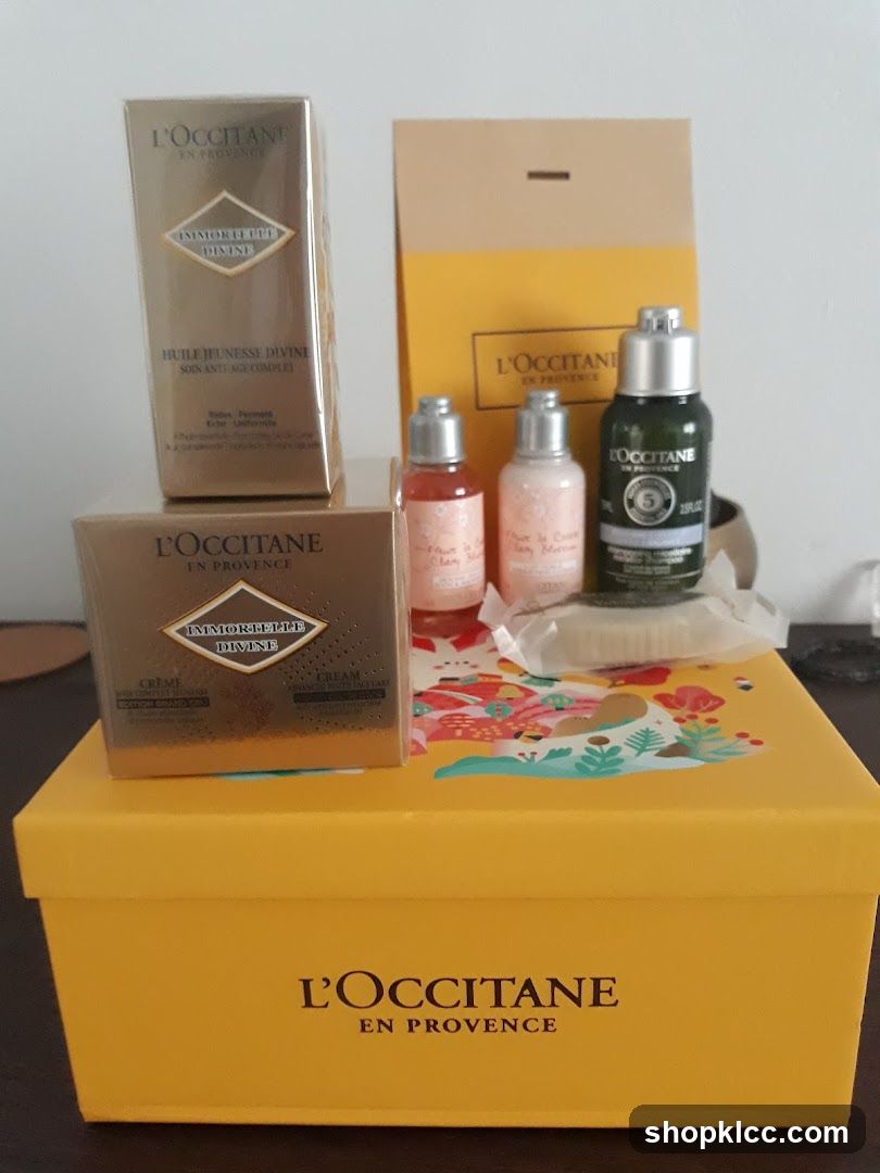 L'Occitane Skincare Products