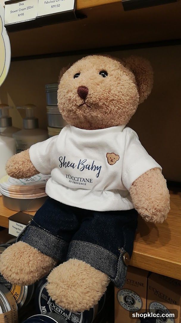 Teddy Bear with L'Occitane Shirt