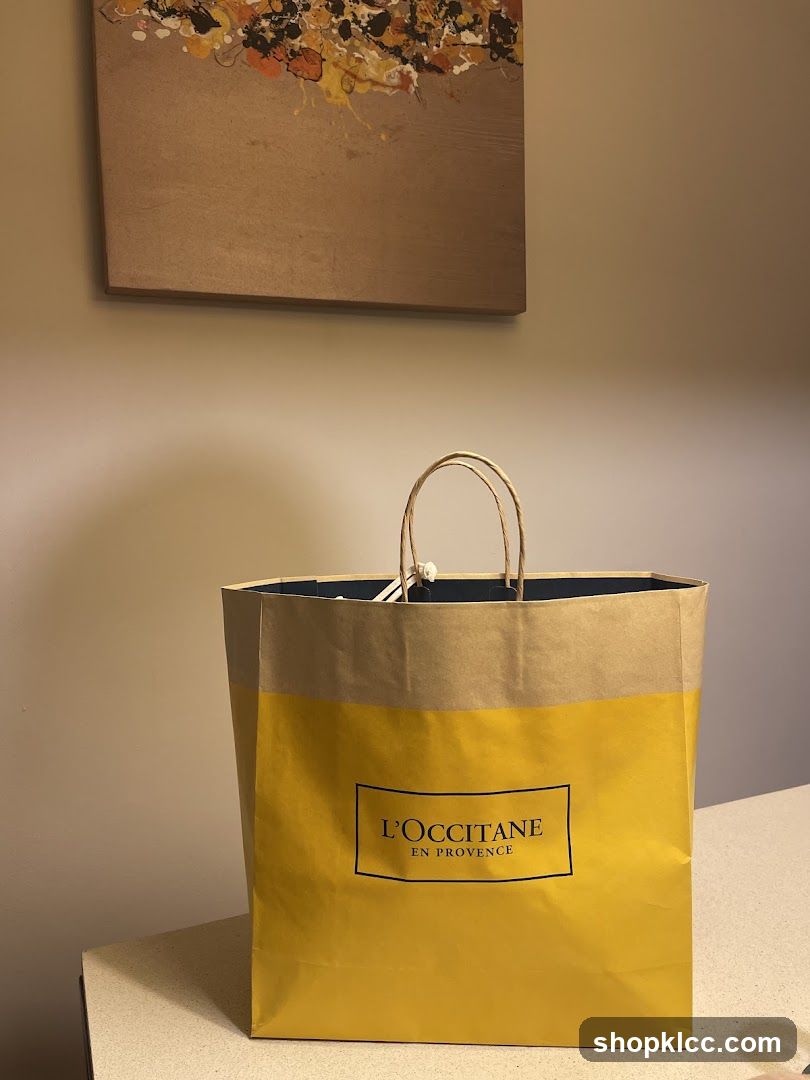 L'Occitane Shopping Bag