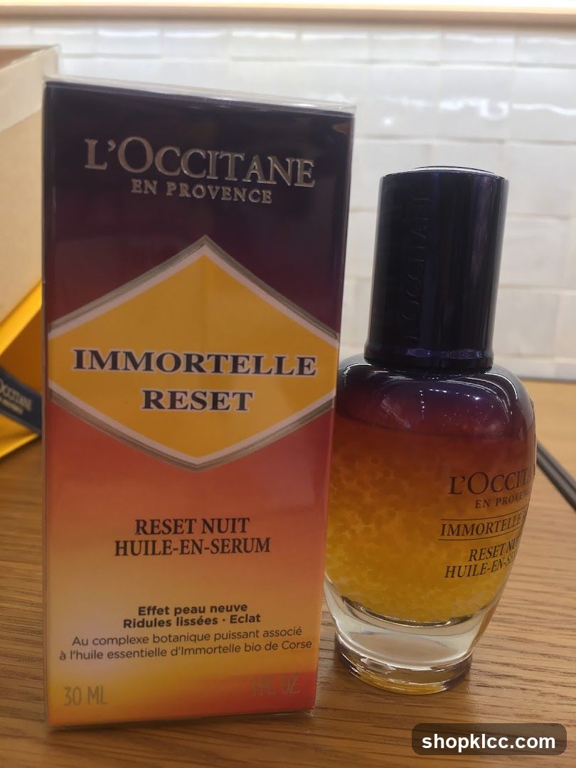 L'Occitane Immortelle Reset Serum
