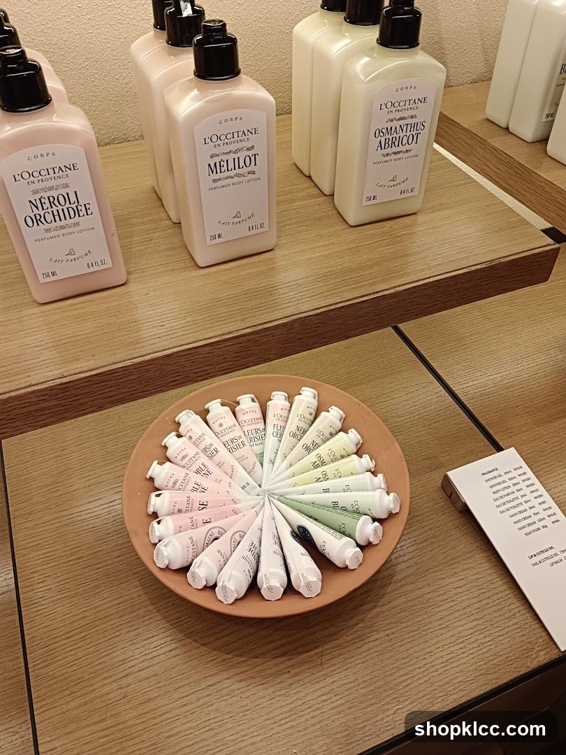 L'Occitane Perfumed Body Lotions and Hand Creams