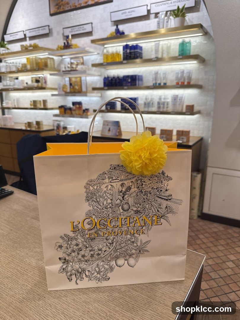 L'Occitane Shopping Bag
