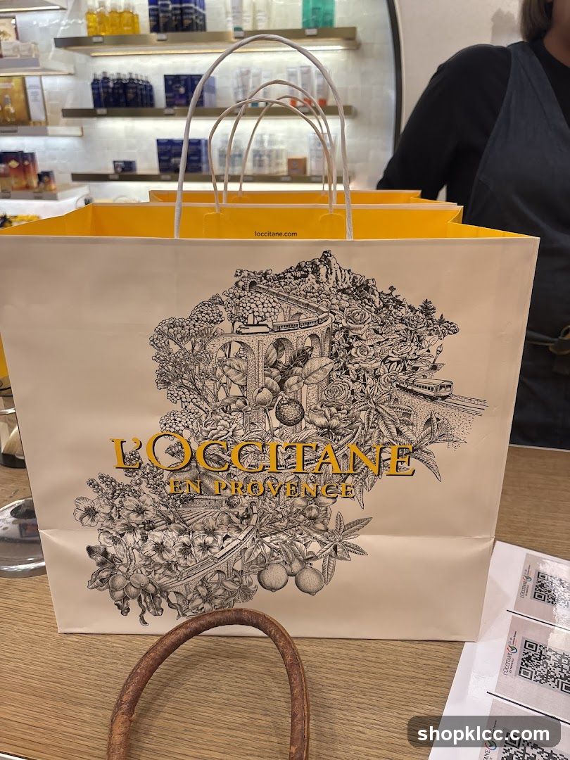 L'Occitane Shopping Bags