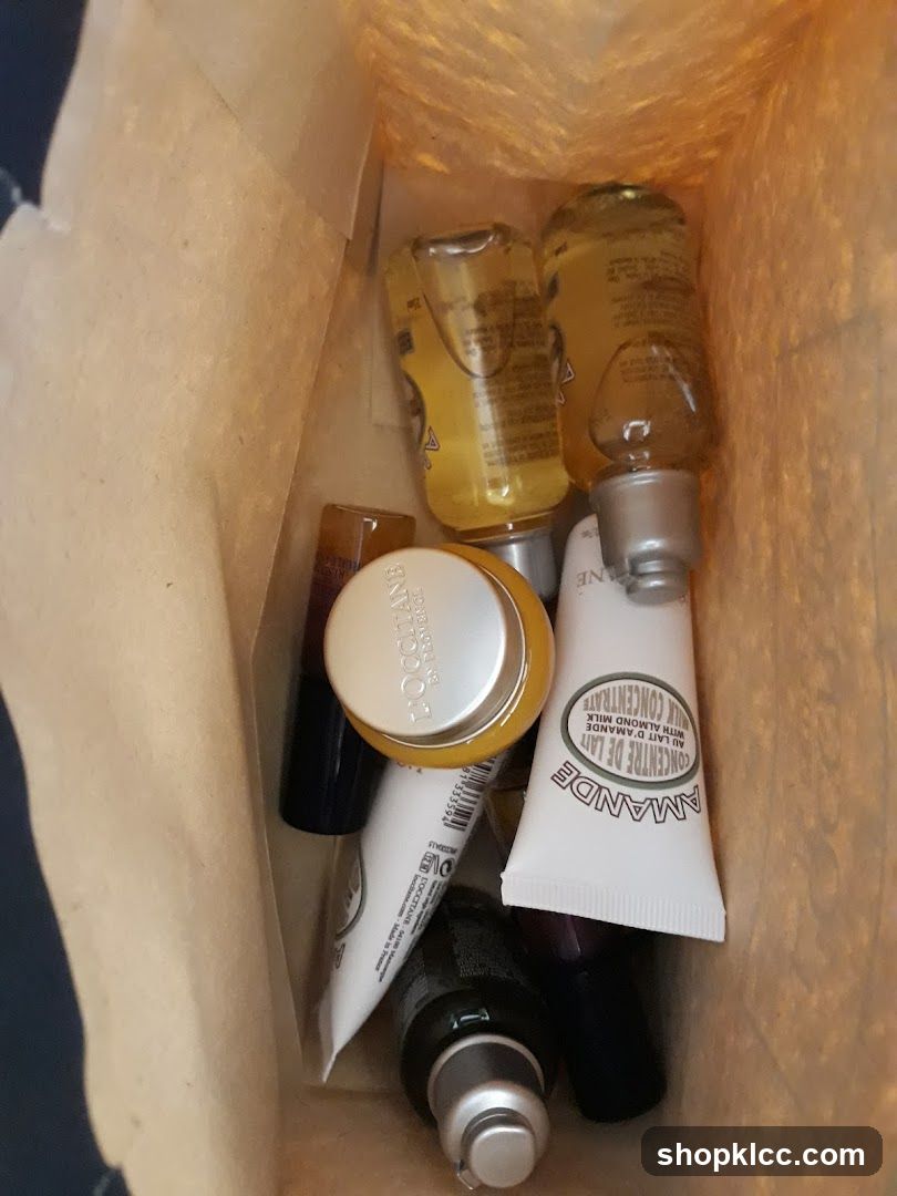 L'Occitane Products in a Bag