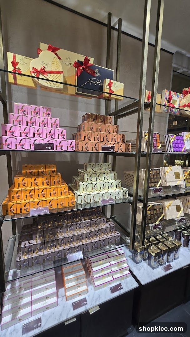 Godiva Chocolates Display