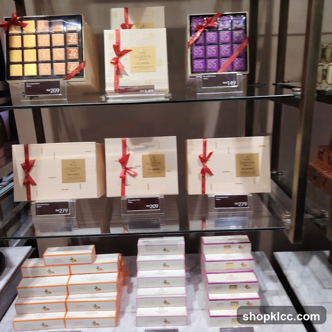 Godiva Chocolates Display