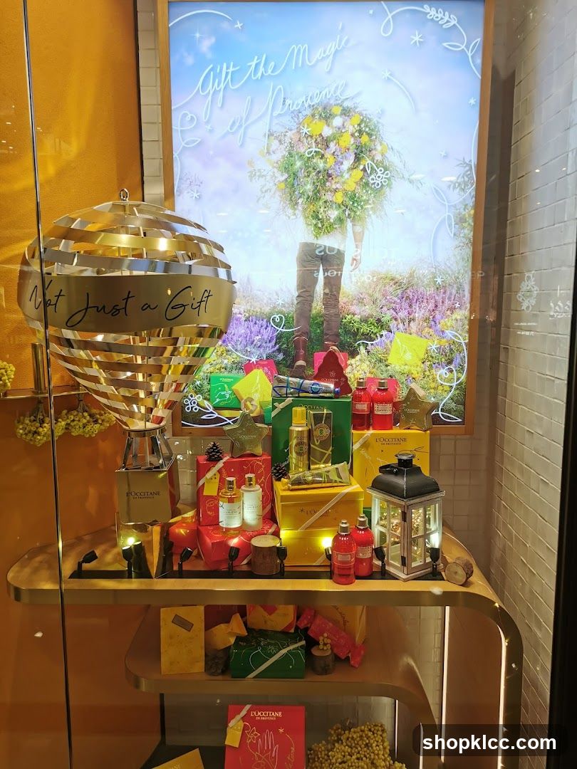 L'Occitane Gift Display
