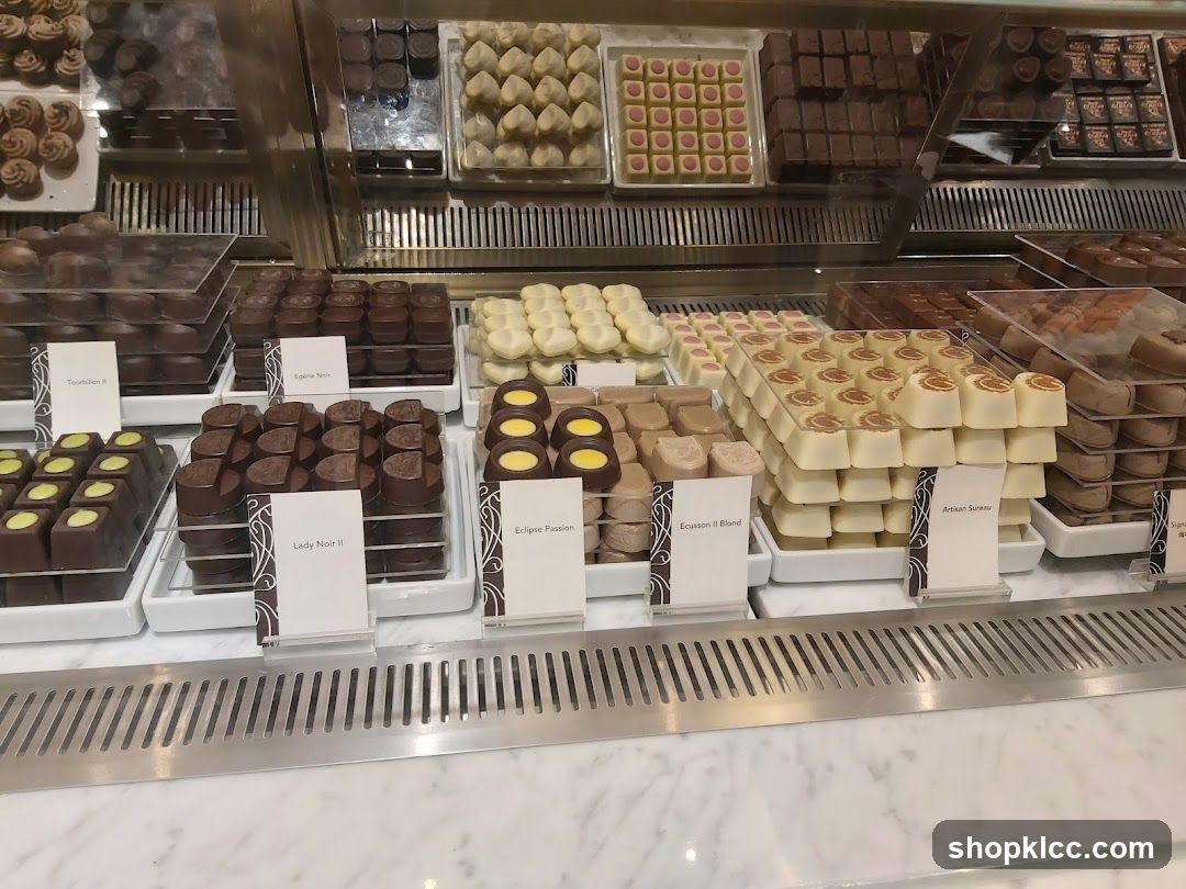 Chocolates Display