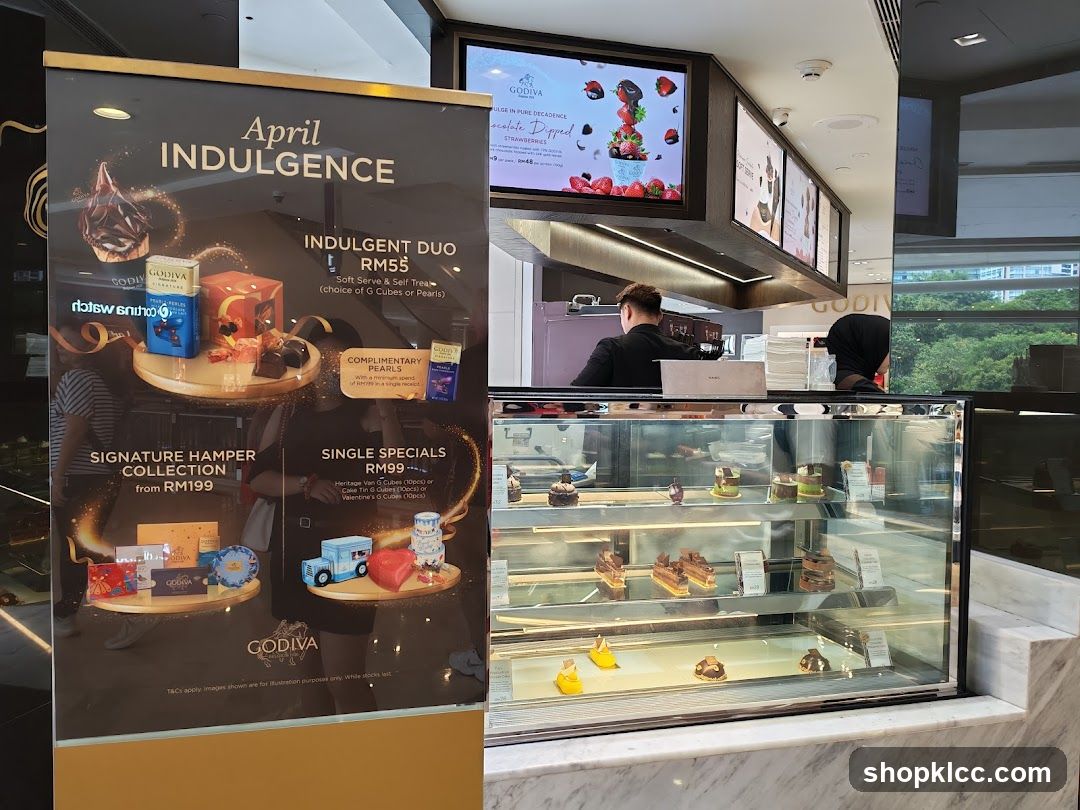Godiva April Indulgence Promotion