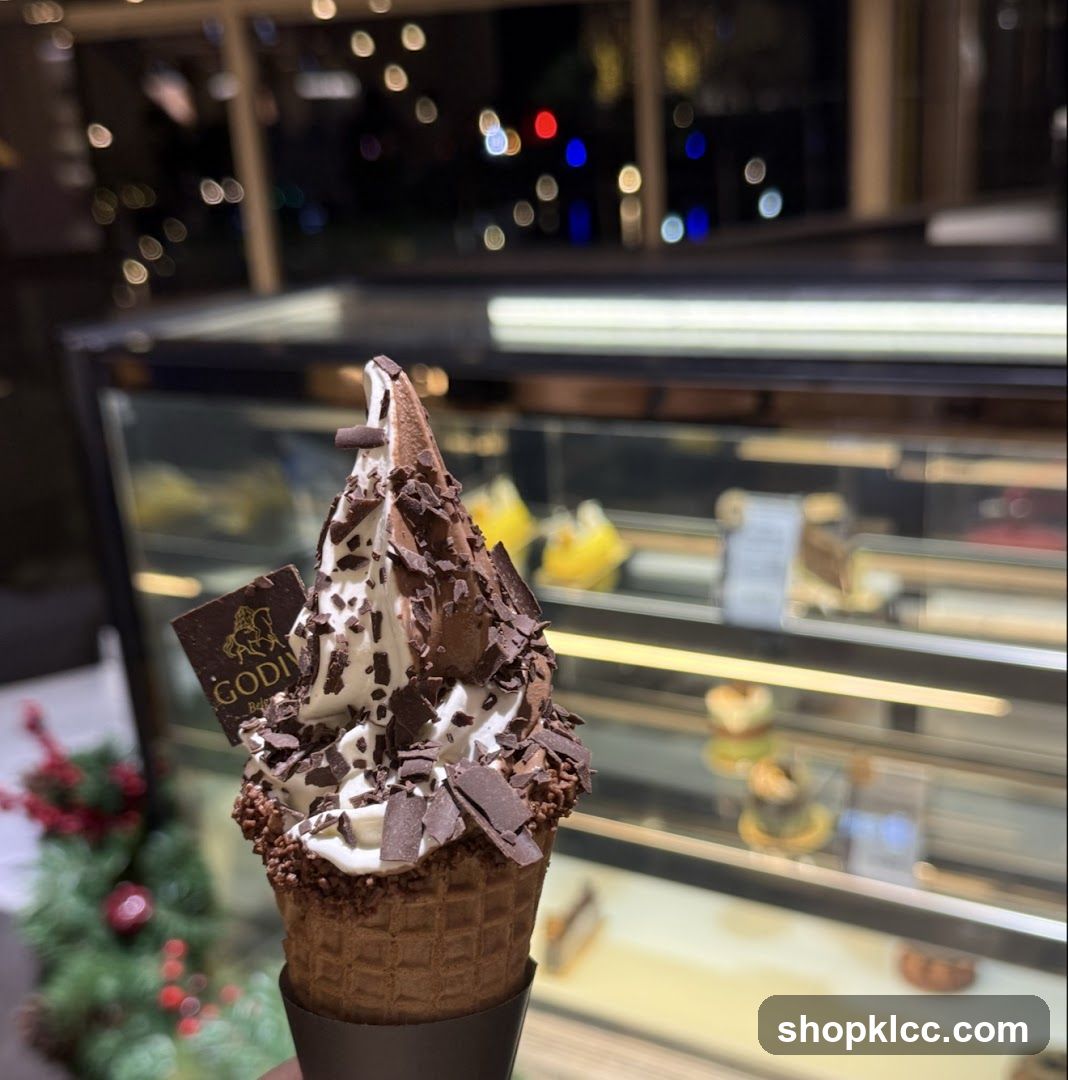 Chocolate Ice Cream Cone