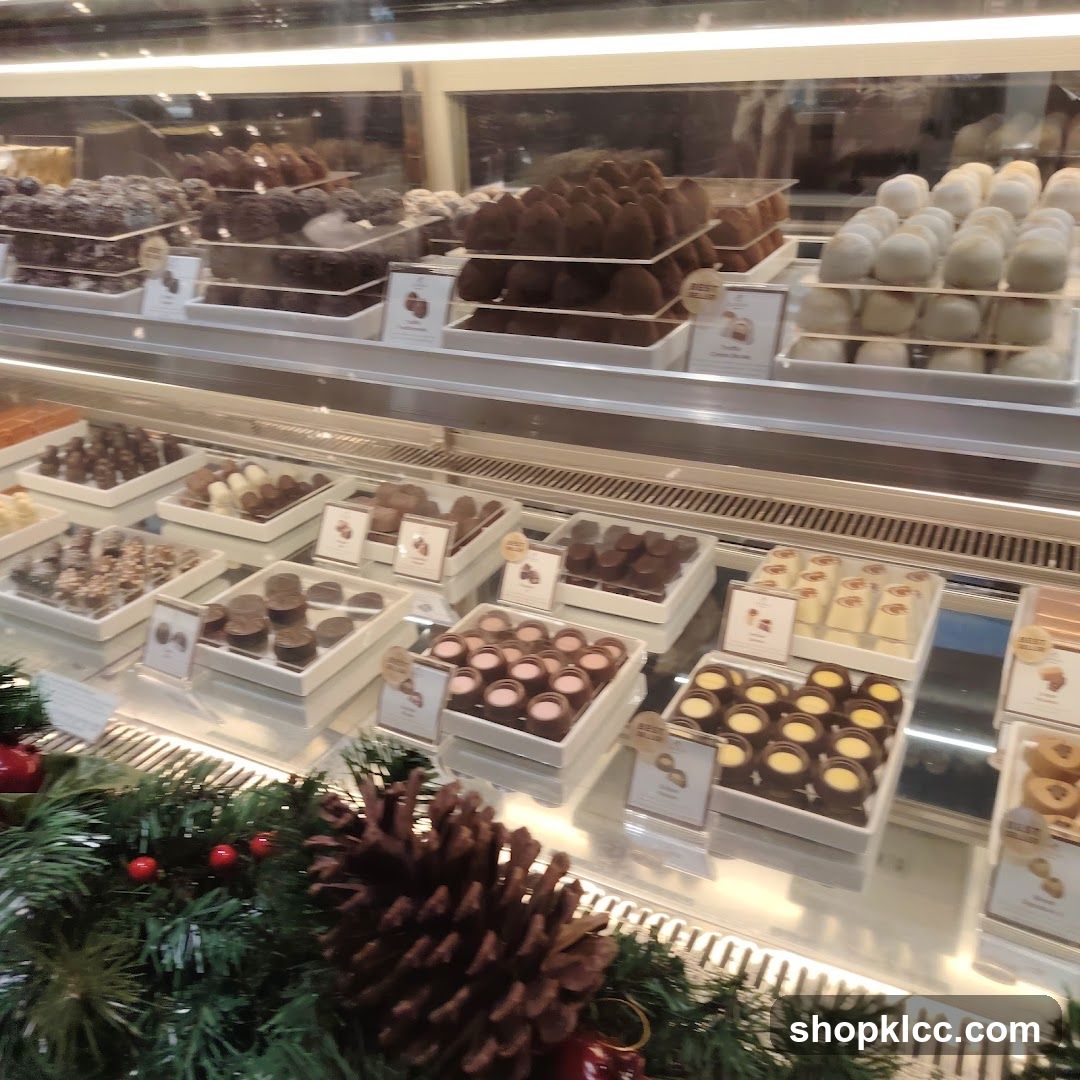 Chocolates on Display
